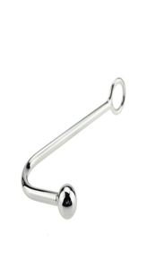 NoEnNameNull anal plug Stainless Steel Anal Hook Metal Anals Plug Butt Sex Toys Sex Game Small Ball Drop CSV O010730 Y11575073