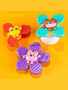 Mobiles# 1pc ​​Bebek Ldren Yeni Banyo Sucker Spinner Emme Kupası Hayvan Yüzme Oyuncak Banyo Oyuncakları Çocuk İçin Komik LD Çırpma Teether Gifvaiduryb