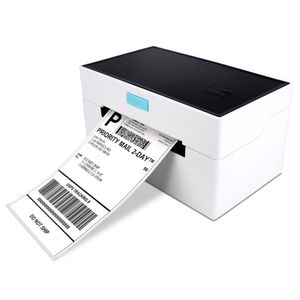 Skrivare Desktop Thermal Label Printer för 4x6 Package Maker USB BT Connection Sticker 110mm Paper Width Drop Delivery Computers Netwo DHVNB