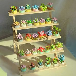 Magnetic Blocks Handmade DIY assembly blocks for succulent potted plants flower ldren's puzzle toys small particle blocksvaiduryb