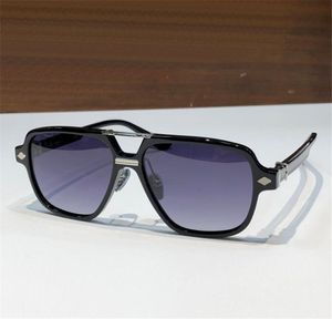 Ny modedesignpilot solglasögon 8193 Acetatplankram Retroform utsökta och elegant stil full av konstkvalitet UV400 skyddande glasögon