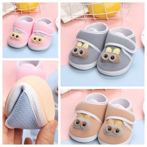 Sustaom Outdoor Toddler Baby Walk med Anti Slip Cow Senon Soles Single Shoes Men / Women Star för våren / Hösten 0 -12 månad bästa pojksko