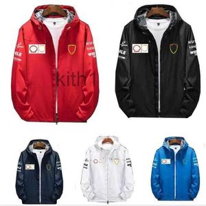 Apparel New F1 Racing Jacket Team Work Clothes Autumn and Winter Plus Fleece Hoodie O1p4