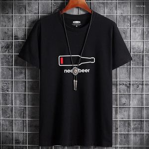 Koszulka T-TAKS MĘŻCZYZNA DO MĘŻCZYZNA TEE TEE Crossfit Wysokiej jakości harajuku moda Y2K Odzież wydrukowana duża butelka z koszulką