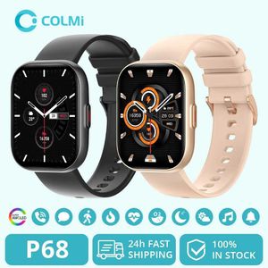 Inteligentne zegarki Colmi P68 Smartwatch 2.04 '' AMOLED ECORE 100 TRYBY SPORTYCZNE 7 DAY BAZTÓW WSPARCIE ZAWSZE WYDAJNOŚĆ SMART STRON WATCH MĘŻCZYZN