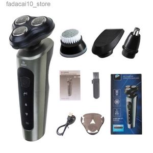 Electric Shavers Shaver Rechargeable Shaving Machine for Men Beard Travel Pocket Size Men Shaver Trimmer Mini 95AC Q240119