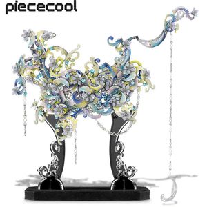 Craft Tools Piececool Model Building Kits Love Teardrop Puzzle 3D Metal Assembly DIY Toys for Adult Jigsaw Creative Gift Home Decoration YQ240119