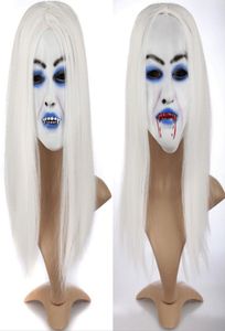 Cosplay Peroga Scary Mask Banshee Ghost Halloween Costume Akcesoria Costume Party Party Maski 7805488