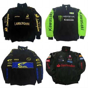 F1 Racing Suit Autumn och Winter Embroidered Casual Cotton Jackets C23