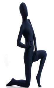 Catsuit Kostüme Sexy Spandex Zentai Ganzkörperanzug Blinded Langarm Bodysuit Overall Männer Frauen Catsuit Halloween Zentai Costu2835472