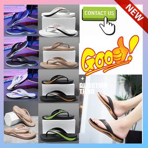 Free shipping Designer Casual Platform Slides Slippers Men Woman anti slip wear-resistant super Light weight flip flops with floral bathroom Beach sandals