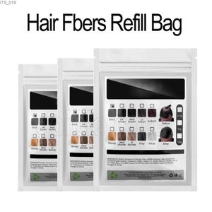 Concealer Hair Building Fiber Refill Bag Hair Loss Products Instant Wig Regrowth Powders Hairline Fluffy Powder Fibers Bag Hair Concealer