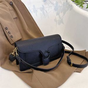 Hochwertige, leichte, luxuriöse Unterarmtasche für Damen, modisch und vielseitig, tragbare kleine quadratische Ein-Schulter-Crossbody-Tasche zum Pendeln. 80 % Rabatt auf Outlets SLAE