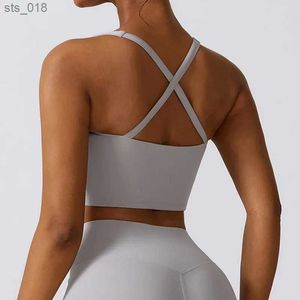 Joga stroje sportowe najlepsze kobietę gym sport bra lycra bralette mujer pilates ubra