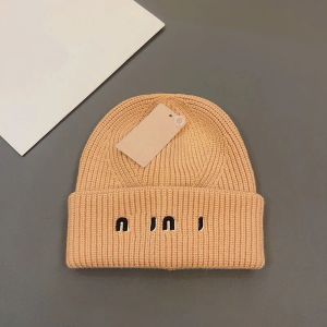 Herrkvinnor designer stickad hatt beanie bonnet hink hatt kep