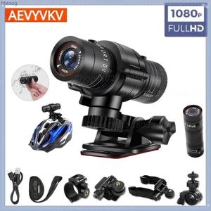 Sports Action Video Cameras F9 Camera HD 1080p Outdoor Sport DV DVR Audio Recorder Dash Cam for Car Bicycle YQ240119