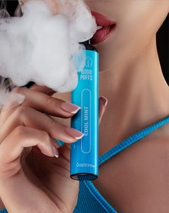 Original Vaporeit X6 6000 Puffs engångsvapet 1100mAh A+ Batteri med stort moln Långvarig smak Smak engångs-CIG PK Crystal Vape Pen, Geek Bar, Elf Bar