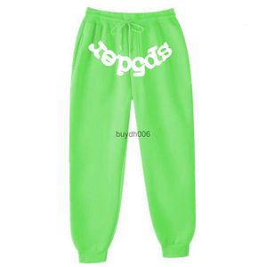 Spider Men's Pants Designer SP5DER Damskie spodnie mody 55555 drespantów jesień sportów zimowych Hip Hop Legginsy strażne polarowe długie 5HK2