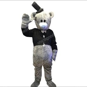 Cute Bear Mascot Costume Halloween Fancy Party Dress Cartoon Character Outfit Suit Carnival Adults Size Birthday Outdoor Outfit