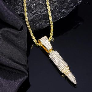 Pendant Necklaces American Hip Hop Style Necklace And 4mm Wide Zinc Alloy False Fried Dough Twists Simple Fashion Acce
