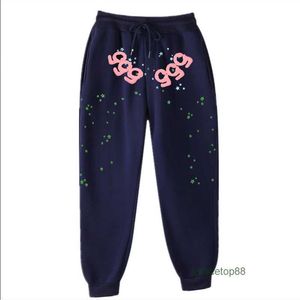 Pantaloni da uomo Spider Designer Sp5der Pantaloni da donna Moda 55555 Pantaloni sportivi Autunno Inverno Sport Leggings hip-hop Bagno in pile Casual Kcnv