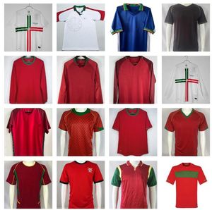 2010 2011 1998 1999 2002 2004 Portugal Retro Rui Costa Ramirez Soccer Jerseys 2016 2017 2018 2019 Ronaldo Figo Nani Home 98 99 10 11 Jerseys Football Shirts Långärmad