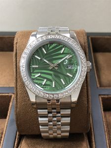 Uhren für Herren Rol Exes Designer-Armbanduhr mit hochwertigen Diamanten, eingelegt, präzise, langlebig, komplett aus Edelstahl, wasserdicht, leuchtend, automatisch, mechanisch, für Damen