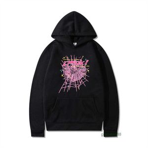 Spider Web Herren Hoodie Designer Sp5der Damen Hoodies Mode 55555 Sweatshirts Herbst Winter Young Thug Star Same Pink Sweater 5vc2