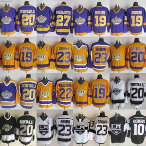 Stagione 2017-2018 Los''angeles''kings 33 Tomas Sholl 27 Alec Martinez 23 Dustin Brown 19 Alex Lafallo 20 Robitaille 10 Michael Amadio Jersey 7770 1863