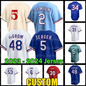 48 Jacob DeGrom Baseball Jersey 53 Adolis Garcia 5 Corey Seager City Connect 2 Marcus Semien Nolan Ryry Yerry Rodriguez Texas Jon Gray Josh Jung 31 Max Scherzer