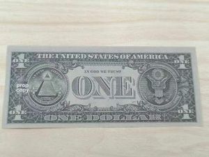 Kopiera pengar faktiska 1: 2 storlek American Prop dollar sedlar bilder, mynt, uppskattning lärande valuta sou ledkj
