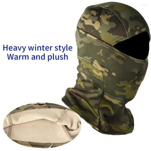 Bandanas Winter Fleece Tactical Military Balaclava Outdoor Hunting Cycling Hiking Skiing Scarf Snowboard Face Mask Windproof Men Women