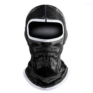 Bandanas 2024 Design Venom Balaclava Protective Ski Mask Joker Skull Bandana Hunting Scarf Cycling Face Huvudbonad Spider Snood