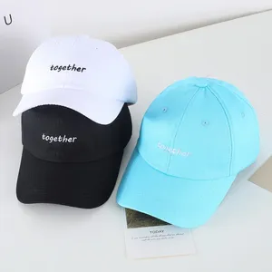 Ball Caps Korean Style Japanese Niche Alphabet Peaked Cap Women's Simple Casual Sun-Proof Baseball Couple Street Ins Make Your F