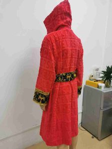 En's Sleepar Mens damskie szaty domowe szal kołnierz bawełniany miękki puszysty projektant marka luksusowa vintage blackobe piżama unisex miłośnicy Studnia Nowy styl