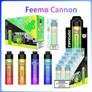 Caneta Vape descartável de origem puff 10000 baforadas vape descartável grande nuvem Envio da UE Feemo Cannon vapes descartáveis tipo-c carga de cabo com resistência de 0,5ohm