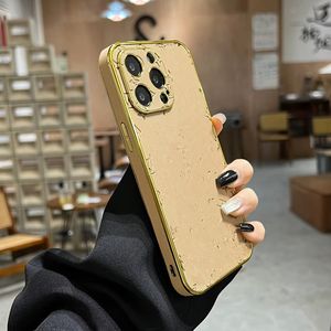 電気めっき電話ケースラグジュアリーiPhoneケース14 Pro Max Case 15Plus 13 12 11ファッションデザイナーBling Sparking Rhinestone Diamond Jeweled 3D Crystal Women Back Cover