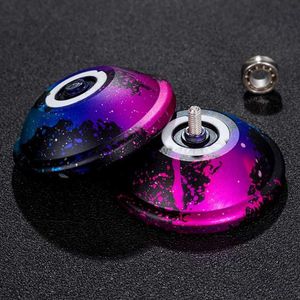 Yoyo K8 Butterfly Metal Eloy Aluminium Yoyo Professional med 8 Ball U Shape Bearing Long Sleep Advanced Yo Classic Toys