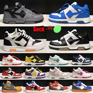 out of office sneaker men women trainers designer casual shoes luxury flat White Black Panda Navy Blue Walking Plate-forme Platform Sneakers Size 36-45