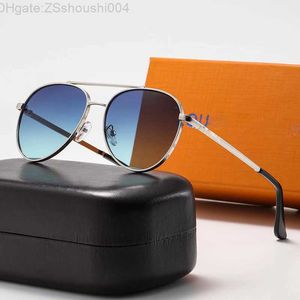 2023 Brillen Heatwave Klassische Sonnenbrille Runde Design Brillen Mode Luxus Metall Designer Goldrahmen Sonnenbrille Männer Frauen CHNN