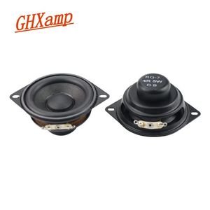 Alto-falantes GHXAMP 2 polegadas 52mm Full Range Speaker 4 Ohm 5W Bass Speaker Borda de Borracha de Neodímio 16mm Bobina de Voz Subwoofer Áudio 2 PCS