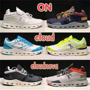 على حذاء 2023 أحذية الركض على Cloudnova Z5 Mens Sneakers Black Neon White Eclipse Rose Eclipse Iron Leaf Demin Ruby Silver Orange F Low F