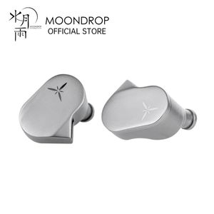 Cuffia/auricolare Moondrop Lan Hifi Auricolare Auricolari cablati Iem 0,78 mm Cupola in berillio placcato diaframma composito Auricolari cavo staccabile