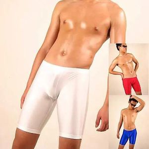 Nosić bezpłatną wysyłkę, dostosowany boythor mężczyzna Slim White Swimming Trunks Men Mężczyzny