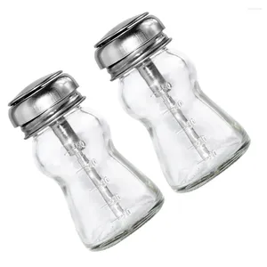 Gel para unhas 2pcs bomba multiuso tipo garrafa de vidro removedor de esmalte de álcool