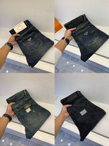 The latest high quality brand designer jeans fashion simple comfortable material luxury casual classic mens jeans