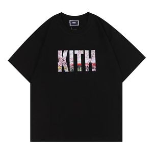 Kith Tshirt Mens Designer T Shirts Tee Workout Shirts For Men Subtimased T Shirts T-shirt Pure Cotton Botton Hateble Vintage Kort ärm 296