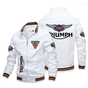 Men's Jackets 2024 Brand Clothing And Outerwear Outdoor Casual Motorcycle Bomber Jacket