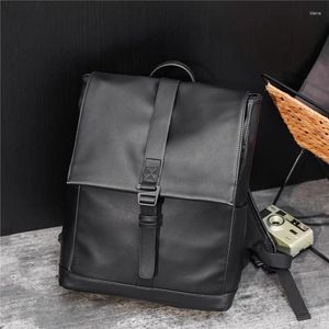 Plecak anty kradzież męskie torby laptopa w stylu koreańskie plecaki męskie plecaki moda torba podróżna szkoła skórzana