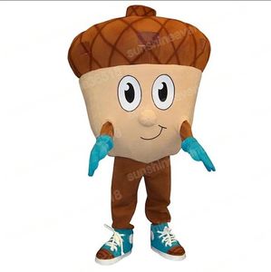 Acorn Mascot Costume Cartoon Theme Character Carnival Unisex Halloween Carnival Adults Birthday Party Fancy Outfit For Men Women